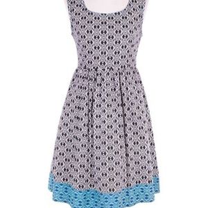 Mata Traders geo print cotton dress